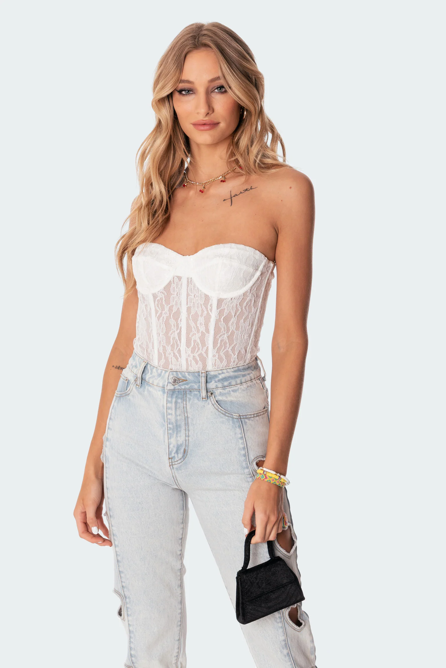 Cartia Lace Corset - Image 3